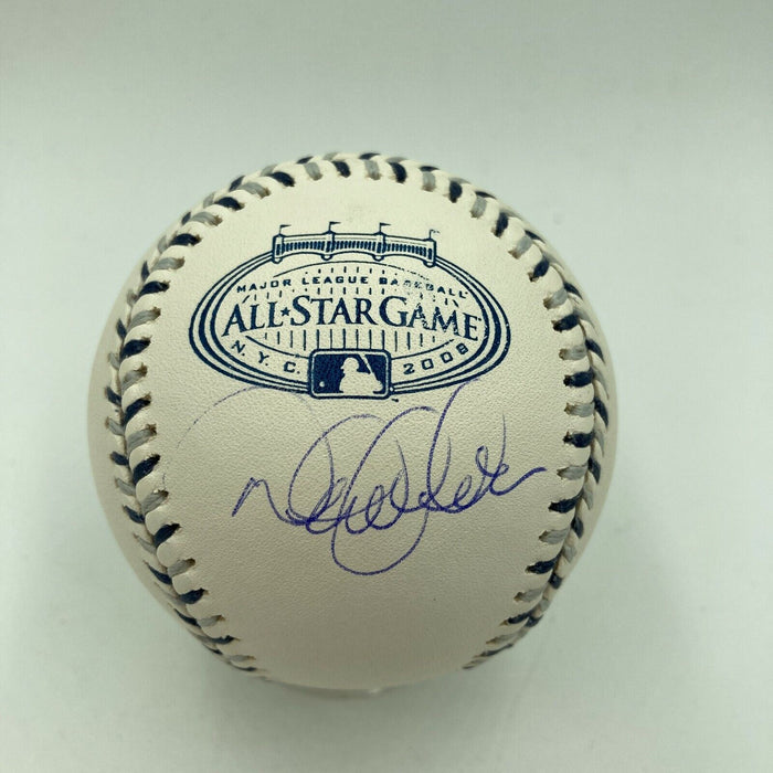Derek Jeter Signed 2008 All Star Game Baseball With Steiner COA Yankee Stadium