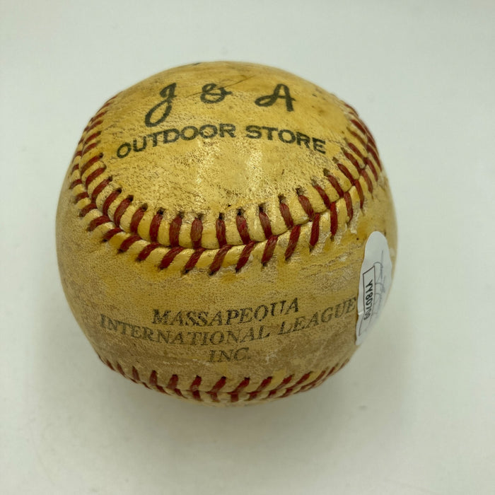Mrs. Babe Ruth Signed Autographed 1950's Minor League Baseball JSA COA