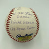 Bill Mazeroski Signed Heavily Inscribed Career STAT Baseball Reggie Jackson COA