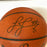 Lebron James Signed Game Used Spalding NBA Game Basketball Beckett GEM MINT 10