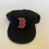 Roger Clemens #21 3X Cy Young Signed Game Issued Boston Red Sox Hat JSA COA