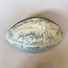 Johnny Unitas Walter Payton Bart Starr HOF Legends Signed Football 45 Sigs JSA
