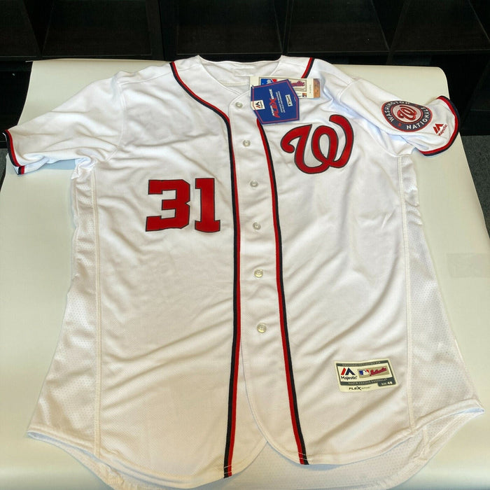 Max Scherzer 2019 W.S. Champs Signed Washington Nationals Jersey MLB Authentic