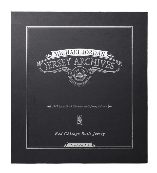 Michael Jordan Signed 1987 Chicago Bulls Jersey Upper Deck Archives JSA