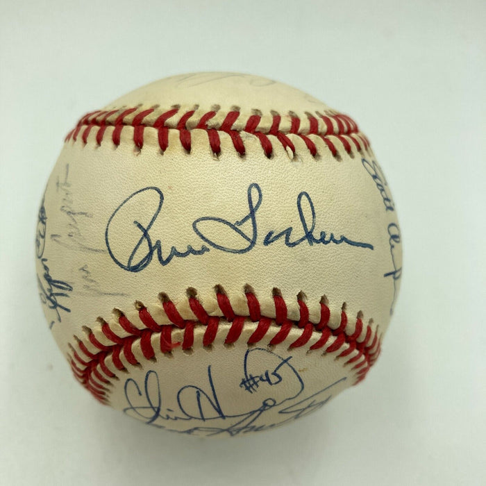 1993 Florida Marlins Inaugural Season Team Signed National League Baseball