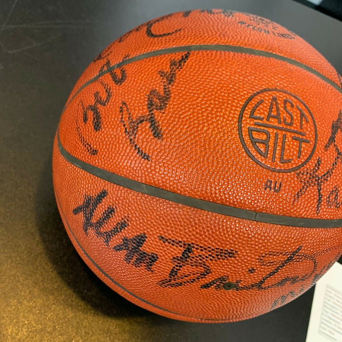 Rare 1977-78 San Antonio Spurs Team Signed Official Wilson Game Basketball JSA