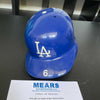 1970's Steve Garvey Signed Game Used Los Angeles Dodgers Helmet MEARS COA RARE