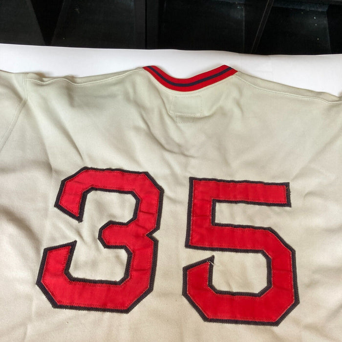 1975 Boston Red Sox AL Champs Team Signed Game Model Jersey Carl Yastrzemski JSA