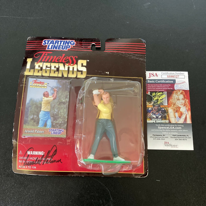 Arnold Palmer Signed Starting Lineup SLU Timeless Legends Figure PGA Golf JSA