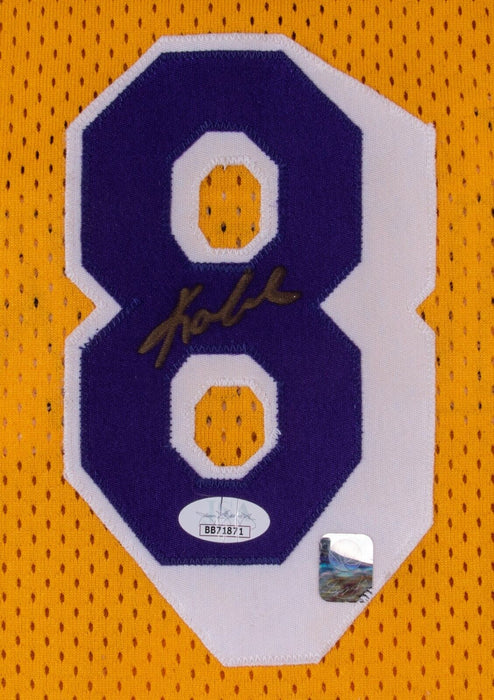 Kobe Bryant Rookie Signed Authentic 1996-97 Los Angeles Lakers Game Jersey JSA