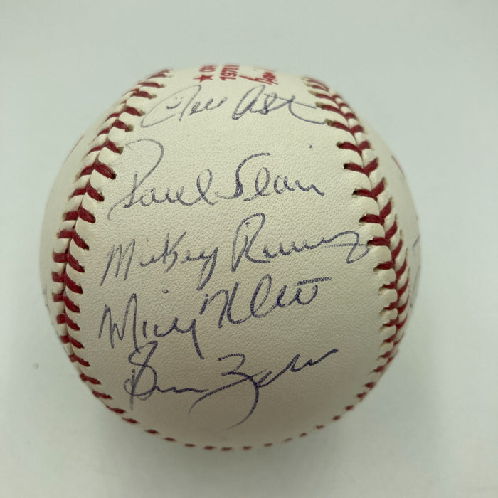 1978 New York Yankees World Series Champs Team Signed W.S. Baseball