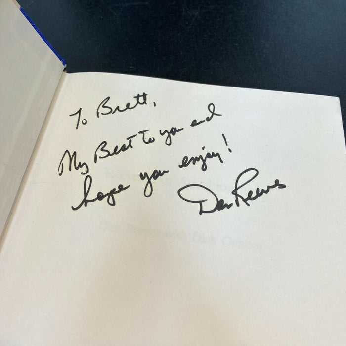 Dan Reeves "Reeves" Signed Autographed Book