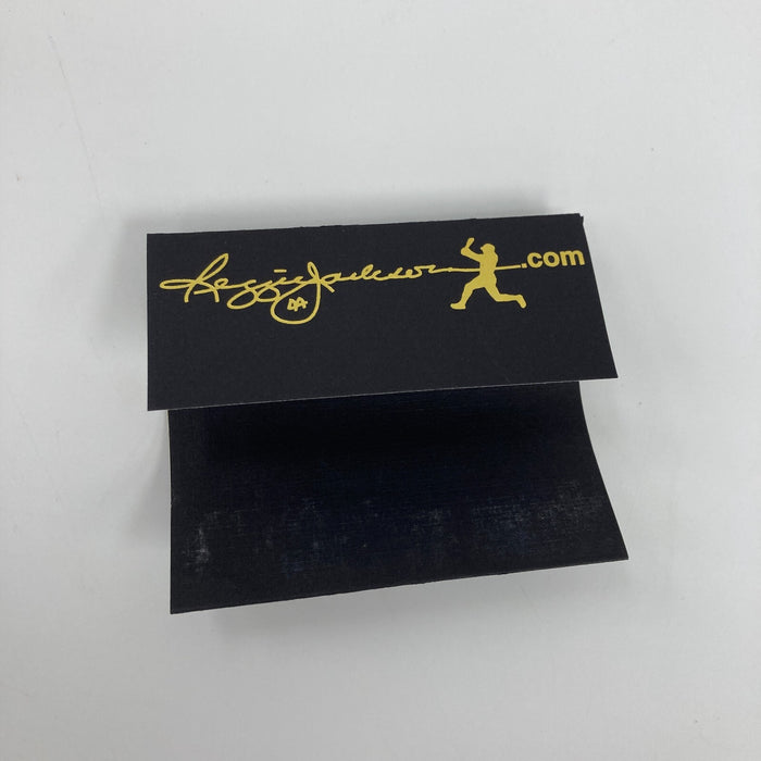 Stan Musial Signed Heavily Inscribed STAT Baseball Bat Reggie Jackson COA