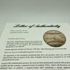RARE 1940 New York Black Yankees Negro League Team Signed Baseball PSA DNA COA