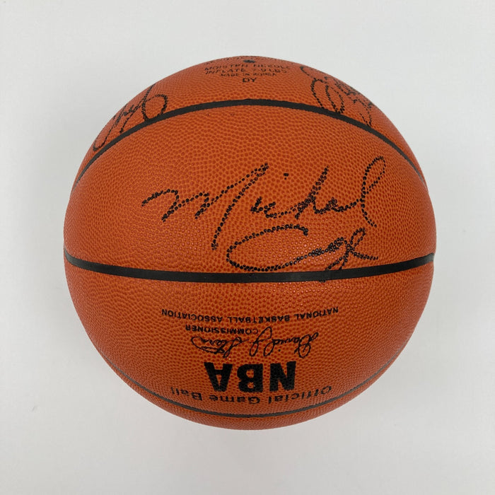 1993-94 Seattle SuperSonics Official Spalding Game Basketball Shawn Kemp Beckett