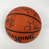 Michael Jordan 1991-92 Chicago Bulls NBA Champs Team Signed Basketball PSA & JSA
