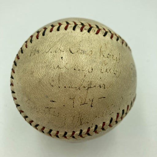 1929 Chicago Cubs Murderer’s Row Signed Baseball JSA COA