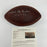 Ace Parker HOF 1972 Full Name Signed Wilson NFL Game Football JSA COA