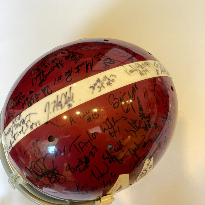 1998 University Of Alabama Team Signed Authentic Football Helmet