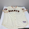 Willie Mays Signed 2007 San Francisco Giants Game Jersey From Mays Estate JSA