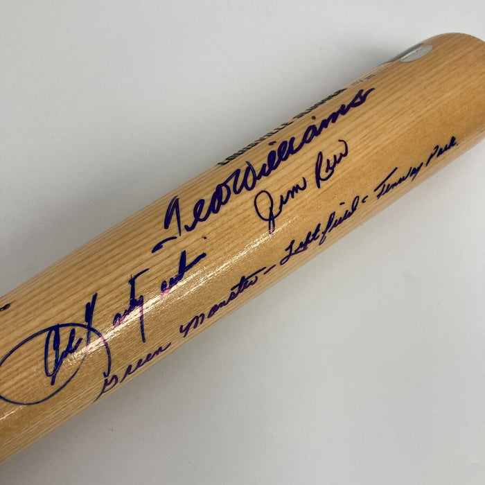 Ted Williams Carl Yastrzemski Boston Red Sox Legends Multi Signed Bat Steiner