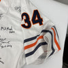 NFL Hall Of Fame Multi Signed Walter Payton Jersey With 40+ Signatures JSA COA