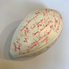 1982 Oklahoma Sooners Team Signed Football 45+ Signatures NCAA