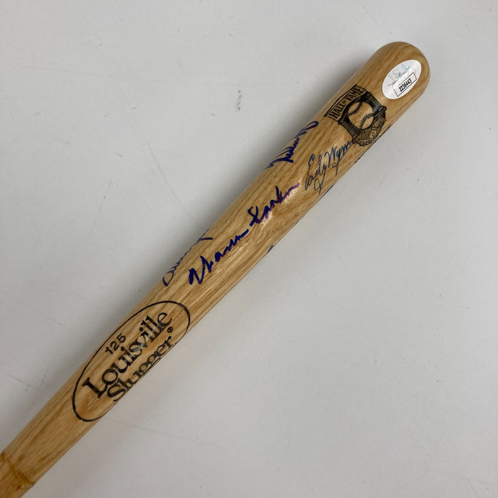 300 Win Club Signed Mini Baseball Bat Nolan Ryan Tom Seaver JSA COA