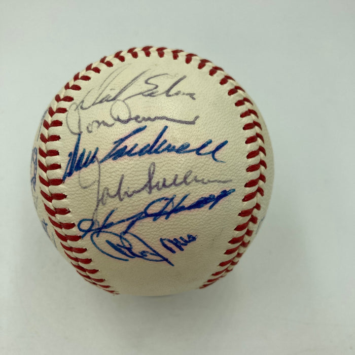1967 New York Mets Team Signed NL Giles Baseball Tom Seaver Rookie JSA COA