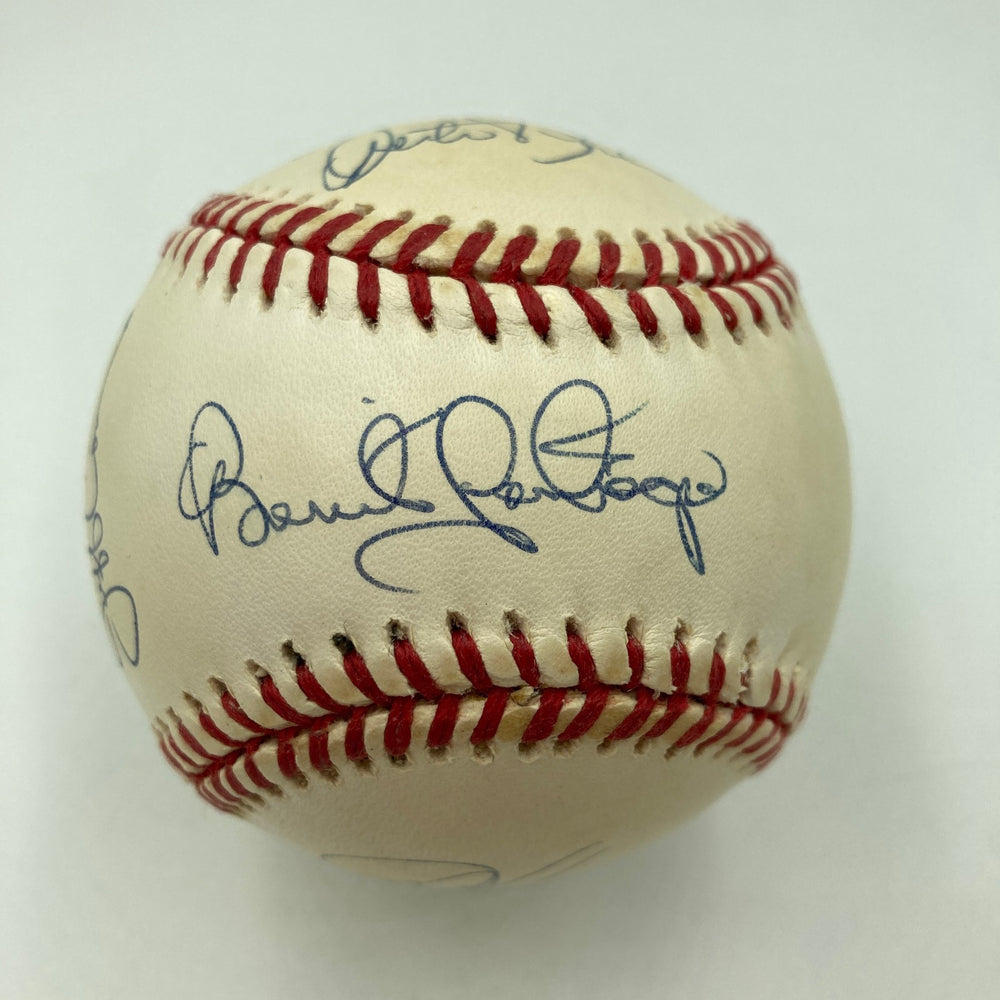 1993 Florida Marlins Inaugural First Season Team Signed Baseball Beckett COA