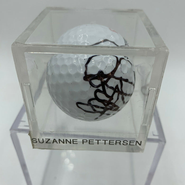 Suzann Pettersen Signed Autographed Golf Ball PGA With JSA COA