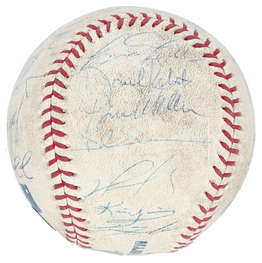 2004 Boston Red Sox World Series Champs Team Signed Game Used Baseball Beckett