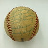 1959 Los Angeles Dodgers World Series Champs Team Signed Baseball Koufax PSA DNA