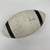 1960 Cleveland Browns Team Signed Vintage Football 36 Sigs Jim Brown JSA COA