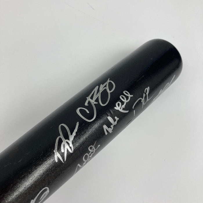 2007 Boston Red Sox World Series Champs Team Signed Baseball Bat Steiner COA