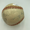 Harry Heilmann & Paul Waner Mutli Signed World War 2 Baseball JSA COA