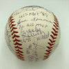 RARE World Series MVP's Signed Inscribed Baseball 24 Sigs Mariano Rivera PSA DNA