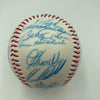 Vintage 1986 New York Mets World Series Champs Team Signed Baseball JSA COA