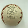 Harvey Haddix Game Used Final Pitch Victory Baseball Win #8 June 12 1962 Pirates