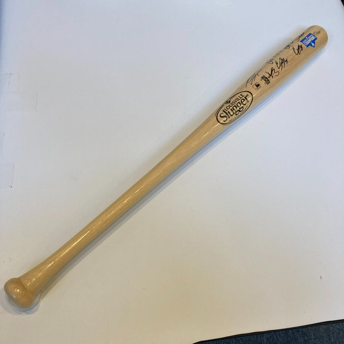 2020 Los Angeles Dodgers World Series Champs Team Signed Baseball Bat Fanatics