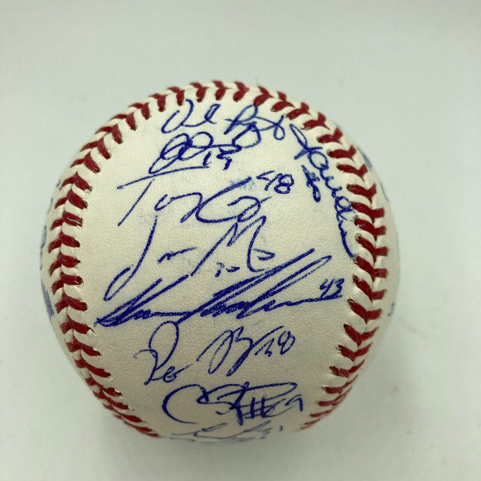 2013 St. Louis Cardinals NL Champs Team Signed World Series Baseball JSA COA
