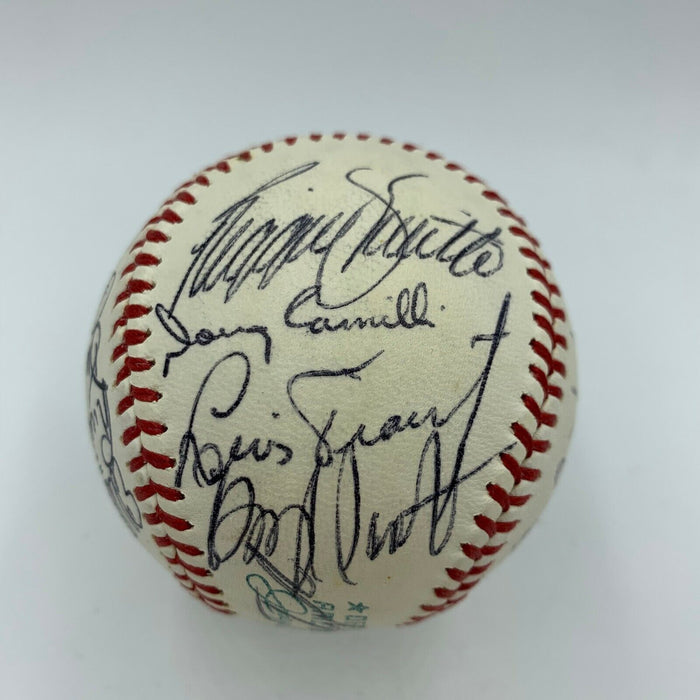 Beautiful 1971 Boston Red Sox Team Signed American League With Carl Yastrzemski