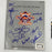 1986 New York Mets World Series Champs Team Signed Yearbook JSA COA