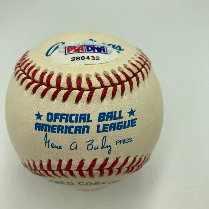 David Cone Signed Official American League Baseball PSA DNA COA