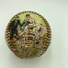 1967 Cardinals World Series George Sosnak Hand Painted Folk Art Baseball 1/1
