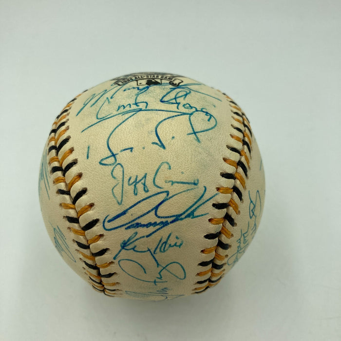 1994 All Star Game National League Team Signed Baseball Barry Bonds PSA DNA COA
