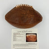 1929 Notre Dame Fighting Irish Undefeated Champs Team Signed Football JSA