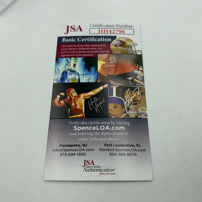 Matt Weibring Signed Autographed Golf Ball PGA With JSA COA