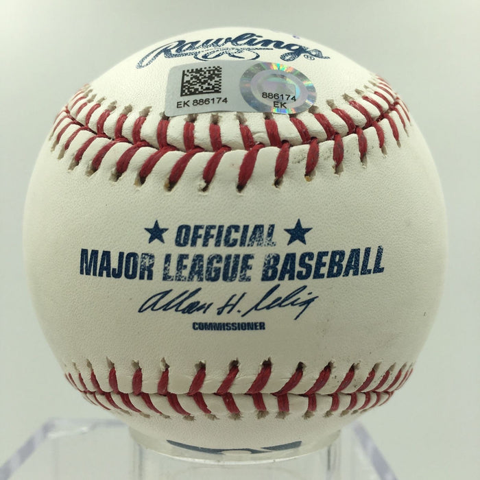 Orlando Cepeda Signed Heavily Inscribed Stat Baseball MLB AUTHENTICATED