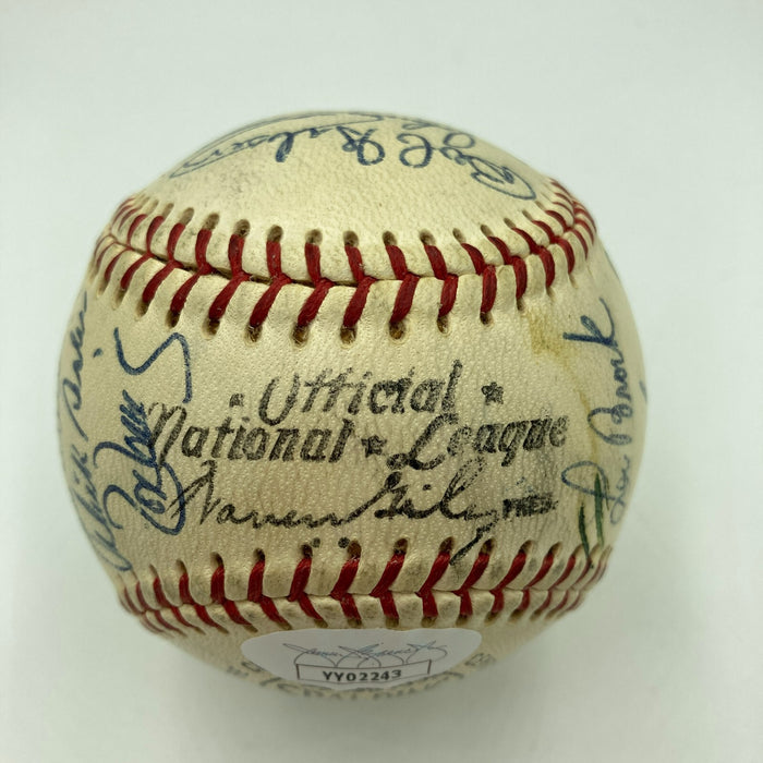 Beautiful 1967 St. Louis Cardinals World Series Champs Team Signed Baseball JSA